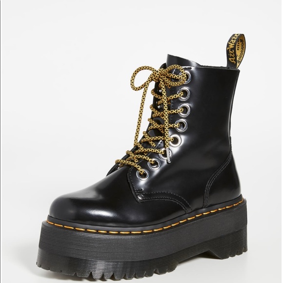 DR MARTENS JODON MAX BLACK SIZE:8 - Picture 6 of 8
